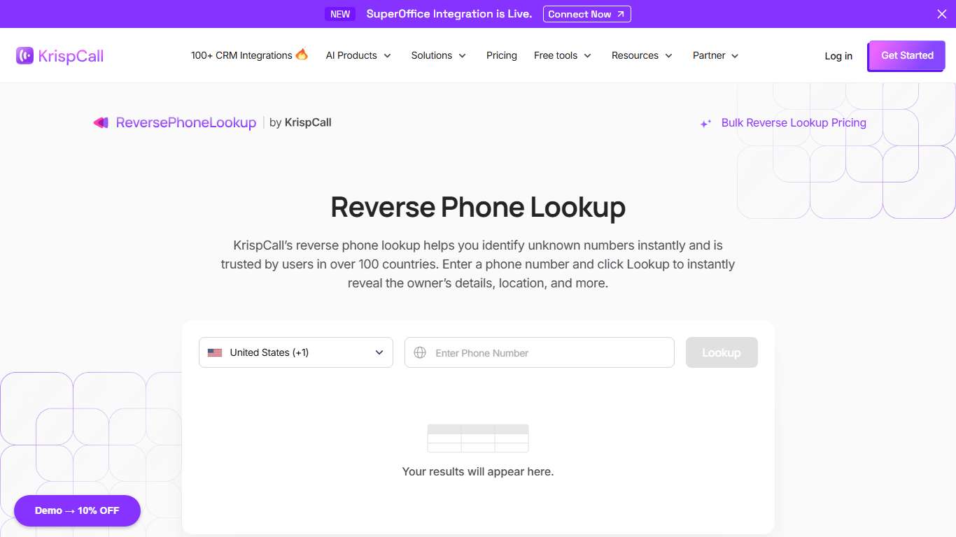 Reverse Phone Number Lookup — Reverse Number Lookup Tool